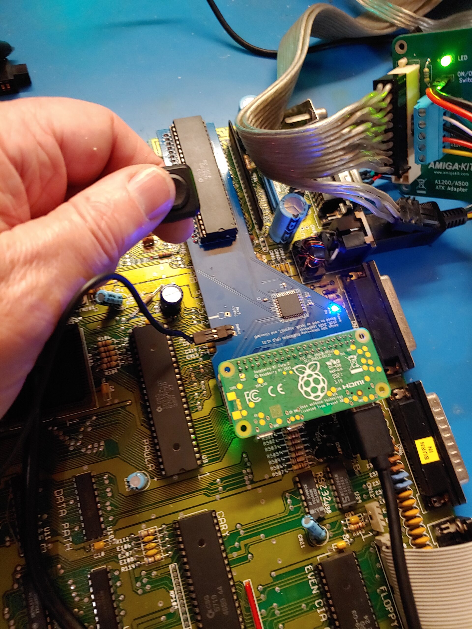 RGB2HDMI Amiga 500 UltraLong (Accelerator Friendly) HDMI - Image 2