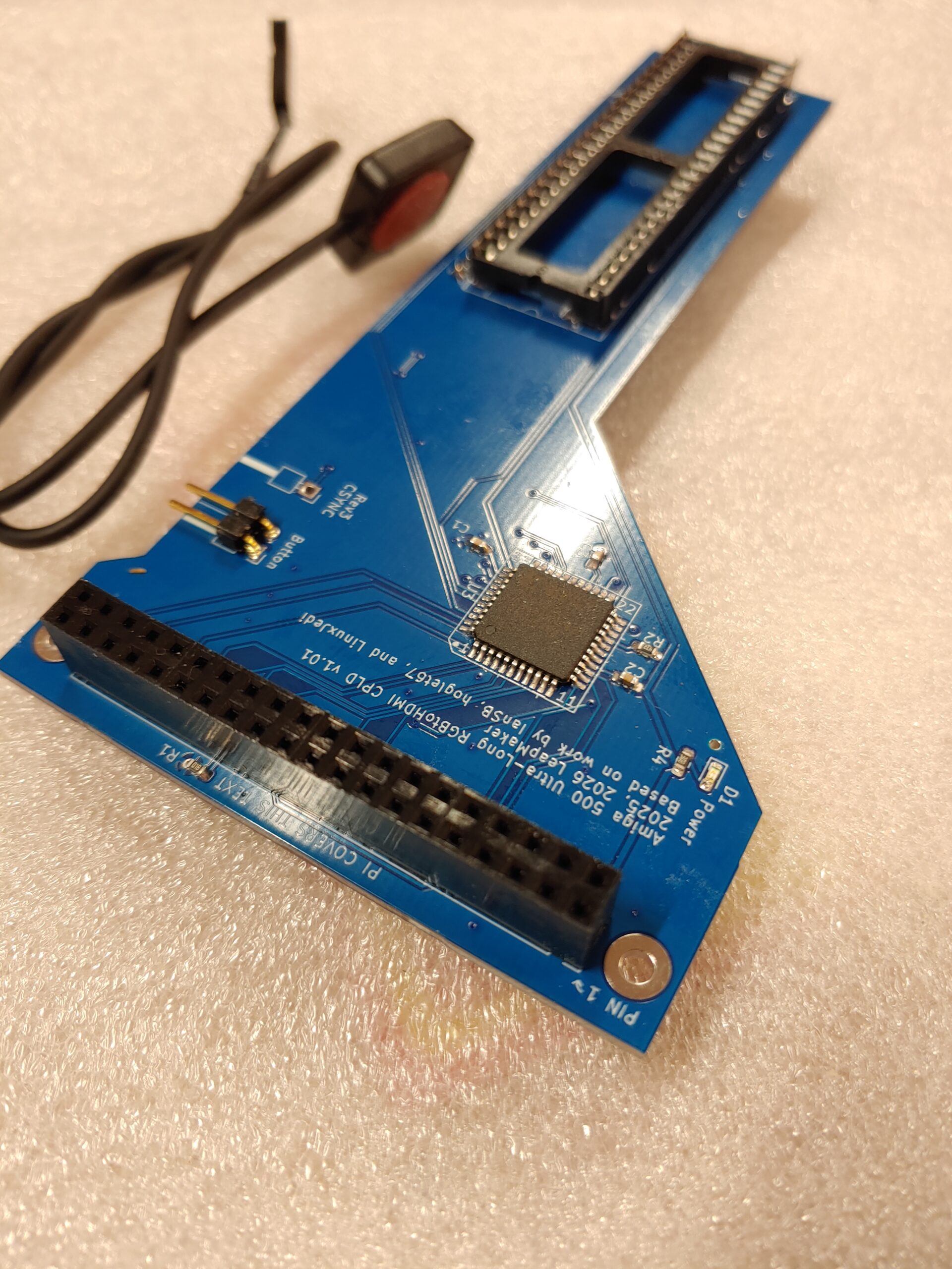 RGB2HDMI Amiga 500 UltraLong (Accelerator Friendly) HDMI