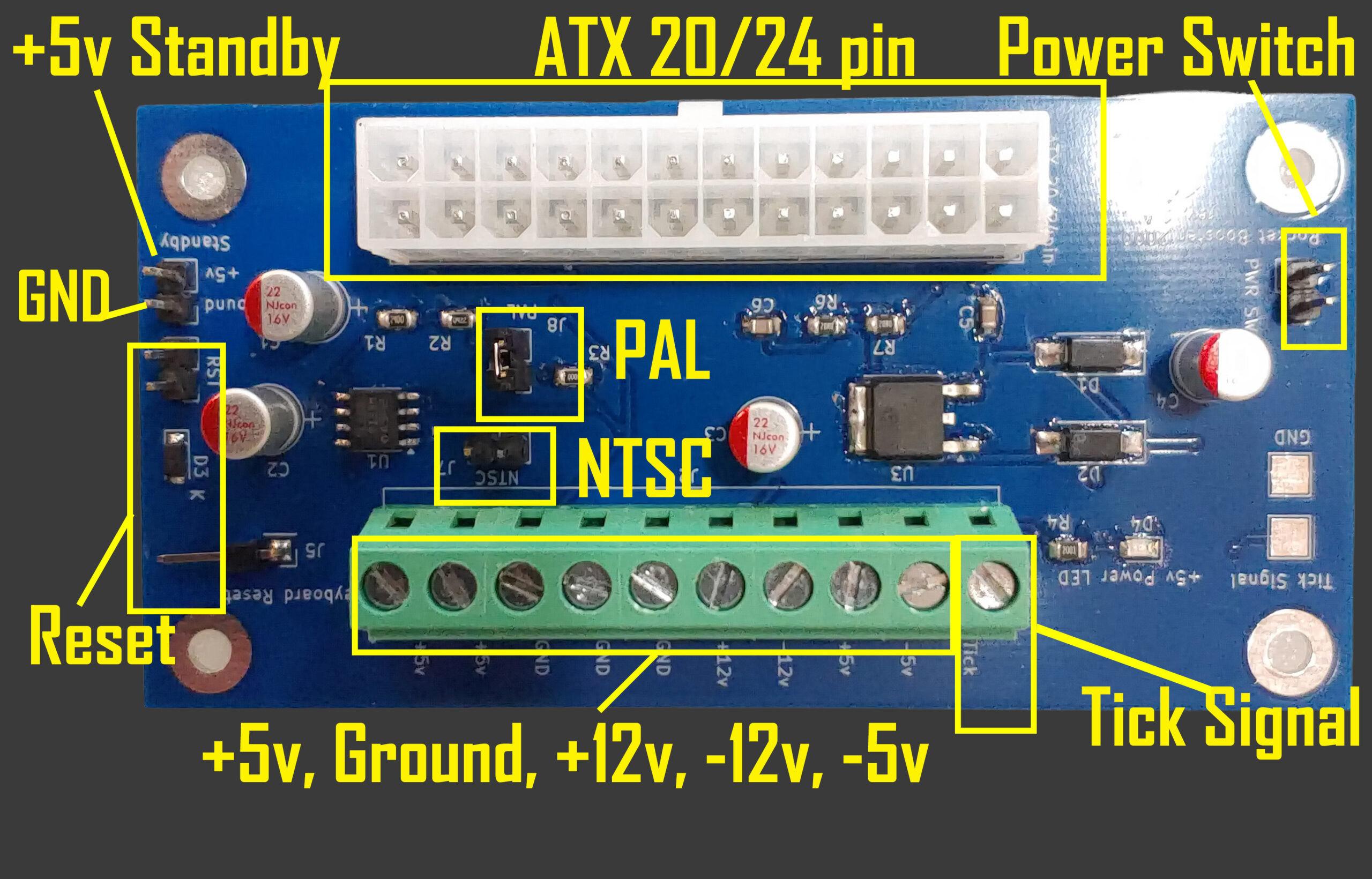 Amiga 2000 / 3000 ATX Power Adapter - Image 2
