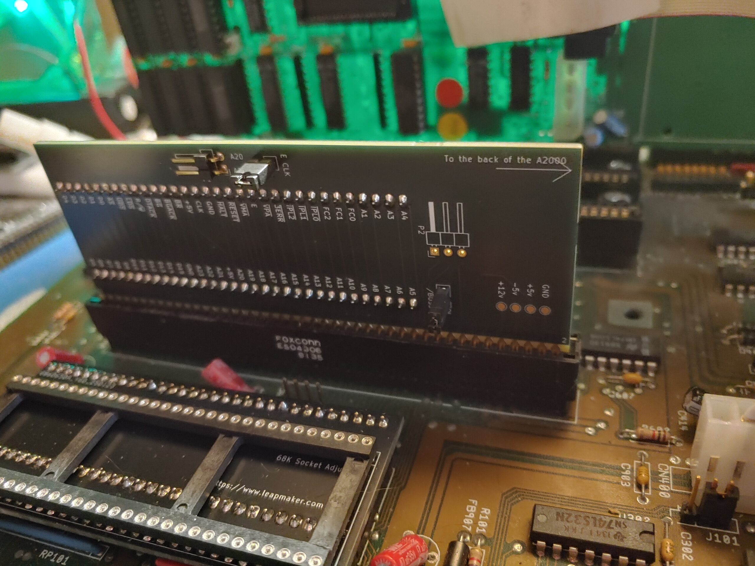 68000 CPU Amiga 2000 Slot Adapter - Image 3